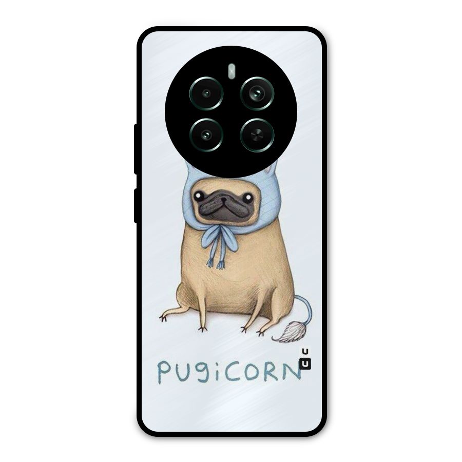 Pugicorn Metal Back Case for Realme 12 Pro Plus