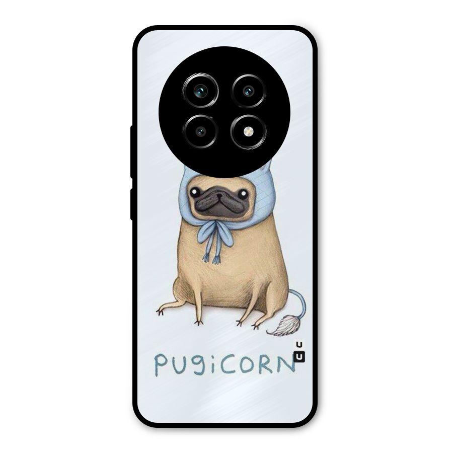 Pugicorn Metal Back Case for Realme 13 Pro