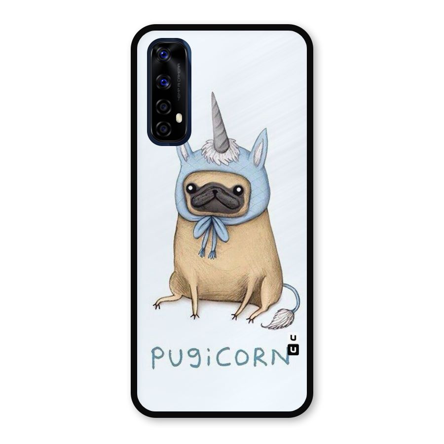 Pugicorn Metal Back Case for Realme 7