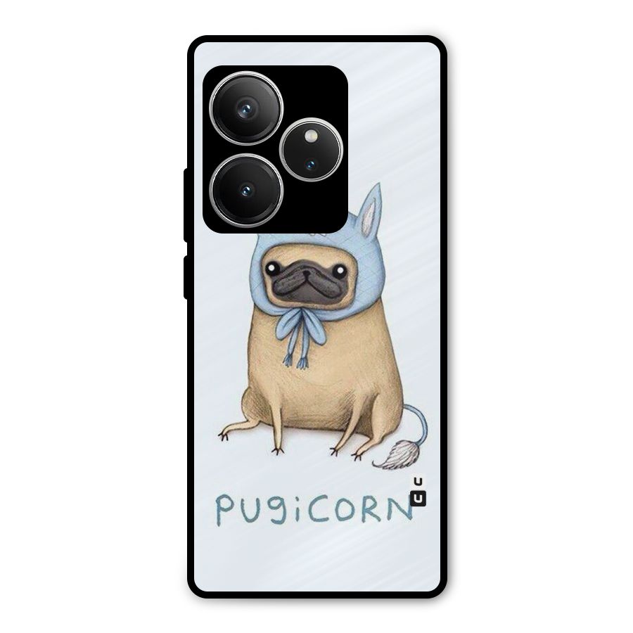 Pugicorn Metal Back Case for Realme GT 6