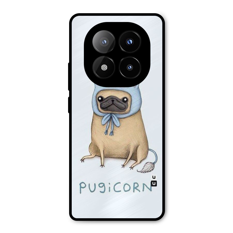 Pugicorn Metal Back Case for Redmi Note 14 Pro Plus 5G