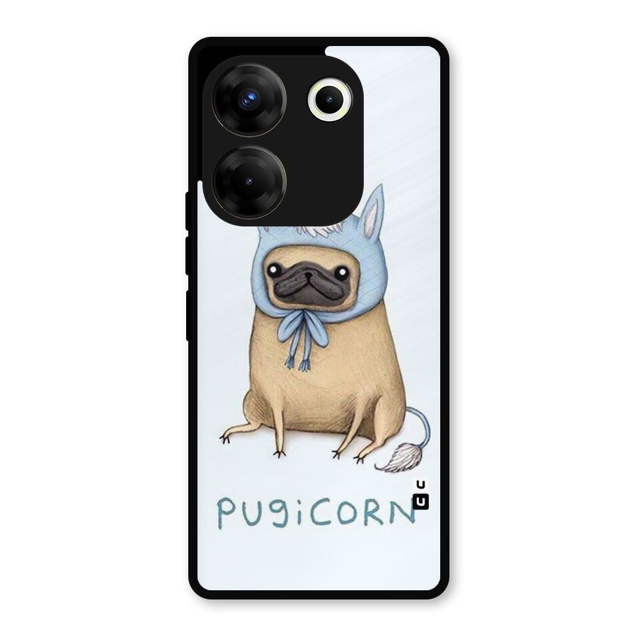 Pugicorn Metal Back Case for Tecno Camon 20 Pro