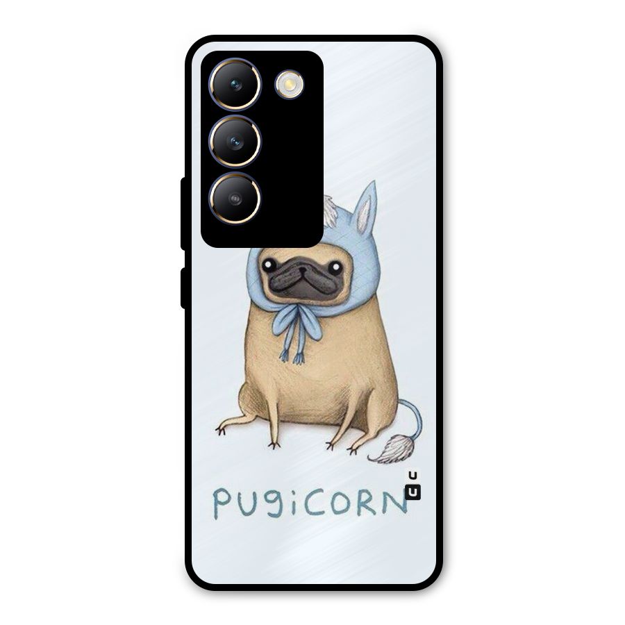 Pugicorn Metal Back Case for Vivo T3 5G