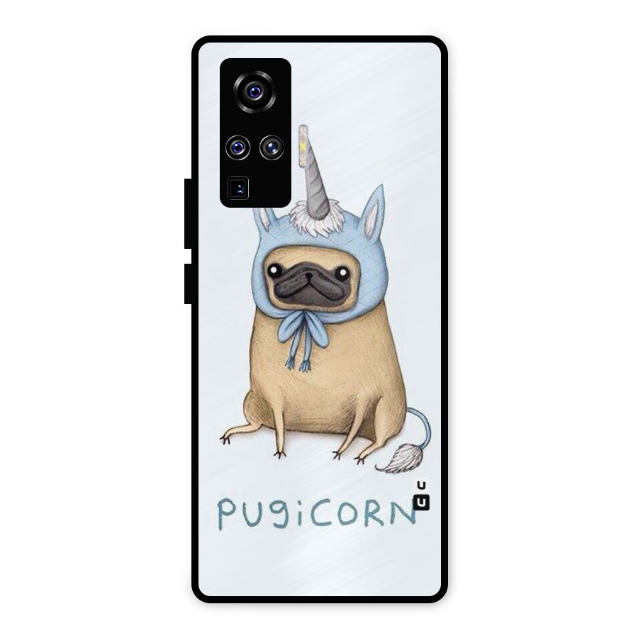 Pugicorn Metal Back Case for Vivo X50 Pro