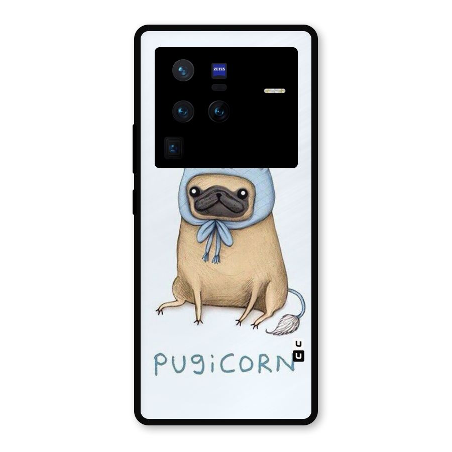 Pugicorn Metal Back Case for Vivo X80 Pro