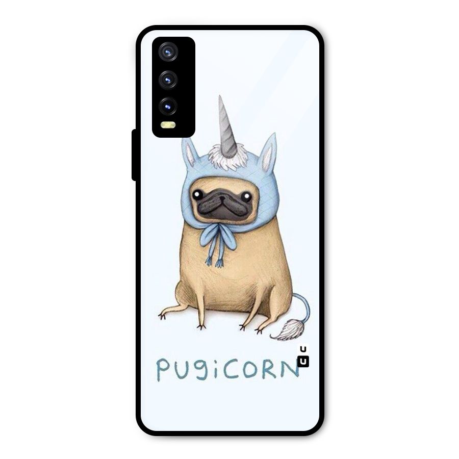 Pugicorn Metal Back Case for Vivo Y20