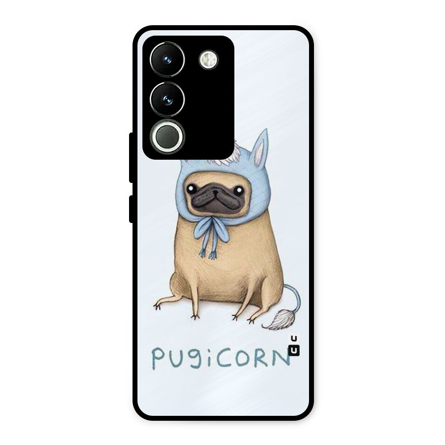 Pugicorn Metal Back Case for Vivo Y200