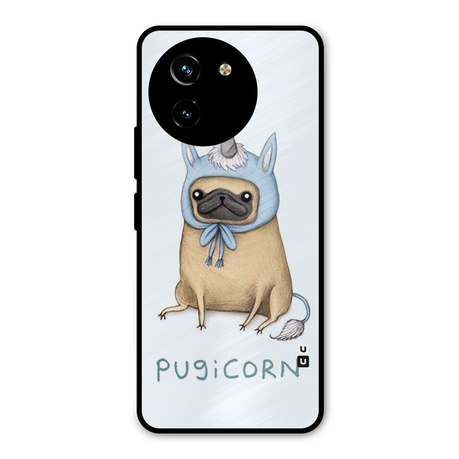 Pugicorn Metal Back Case for Vivo Y200i