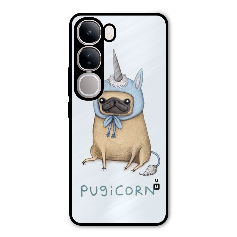 Pugicorn Metal Back Case for Vivo Y300