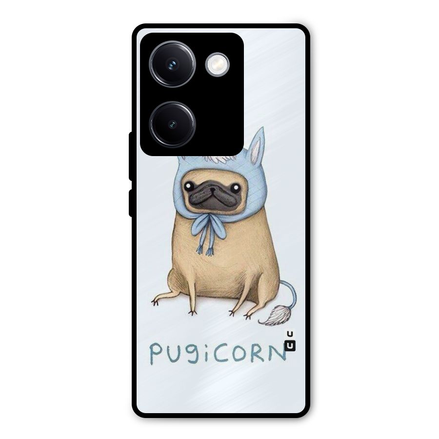 Pugicorn Metal Back Case for Vivo Y300 Plus