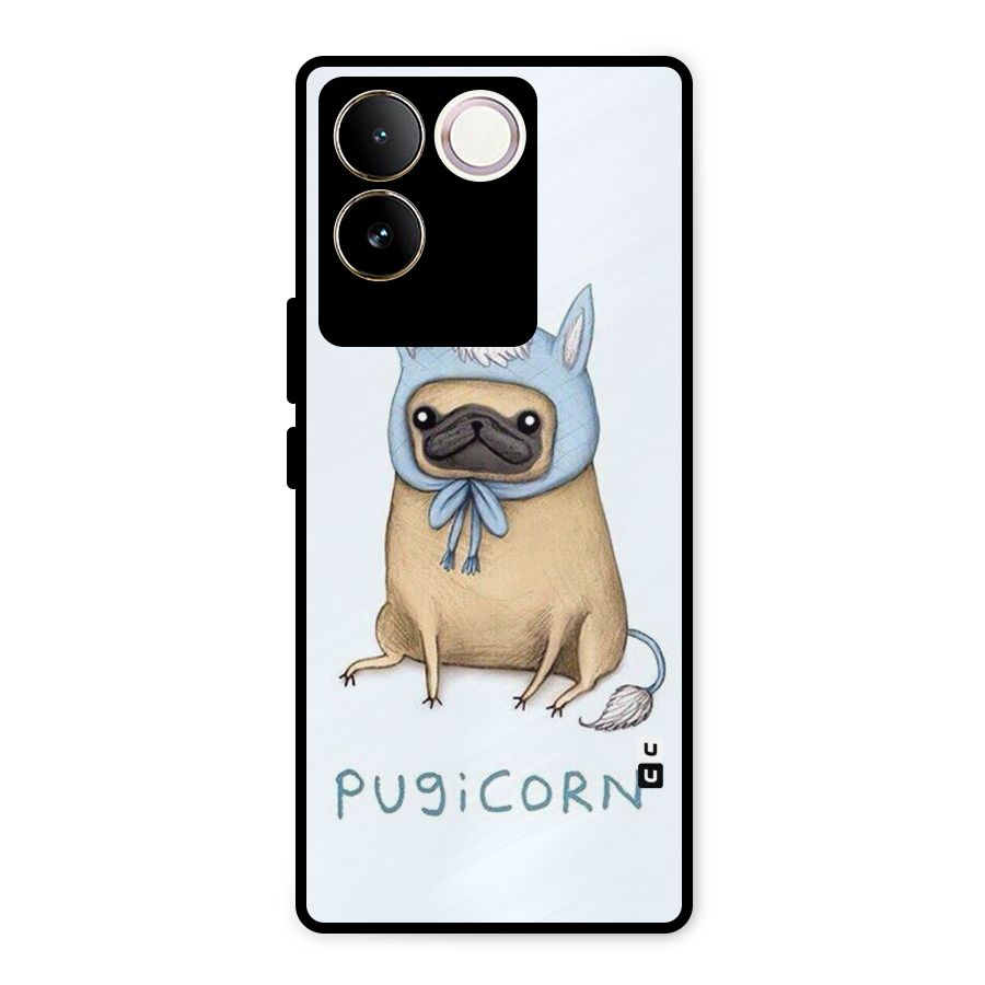 Pugicorn Metal Back Case for iQOO Z7 Pro
