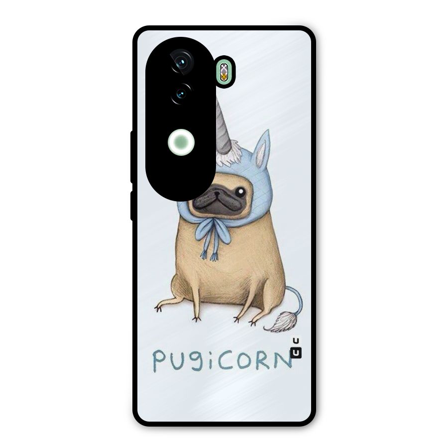 Pugicorn Metal Back Case for iQOO Z9s