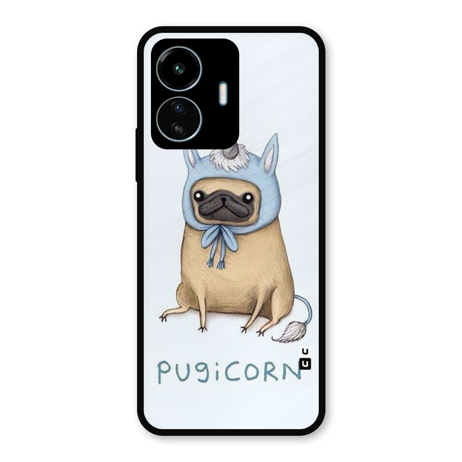 Pugicorn Metal Back Case for vivo iQOO Z6 Lite 5G