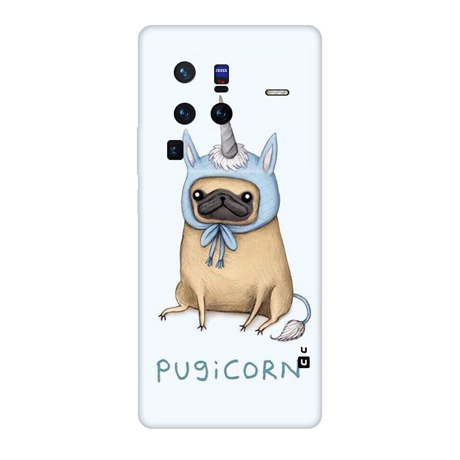 Pugicorn Original Polycarbonate Back Case for Vivo X80
