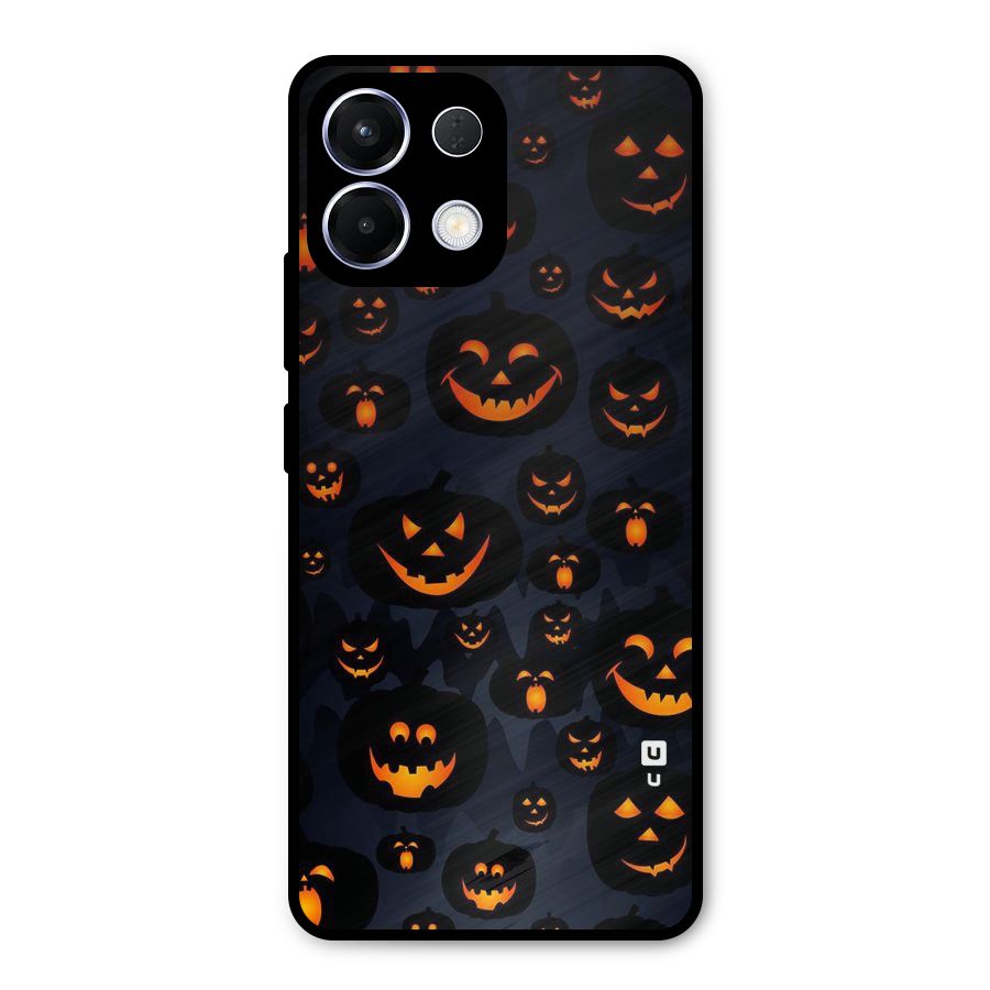 Pumpkin Smile Pattern Metal Back Case for Oppo K13