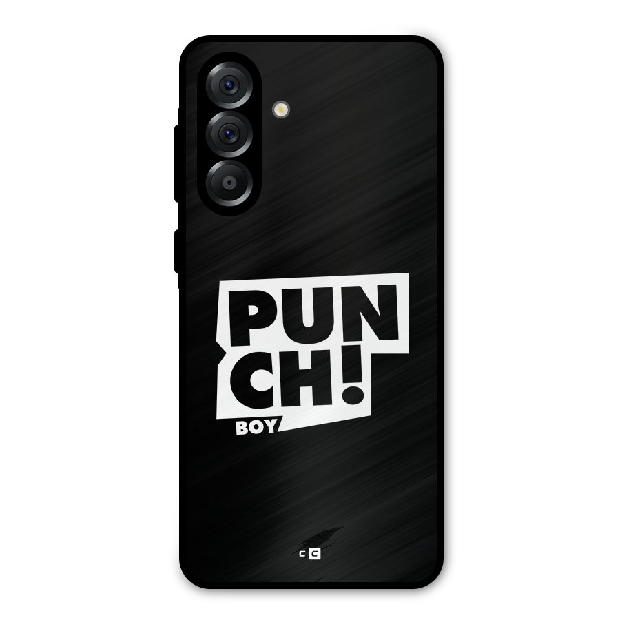 Punch Boy Metal Back Case for Galaxy A36
