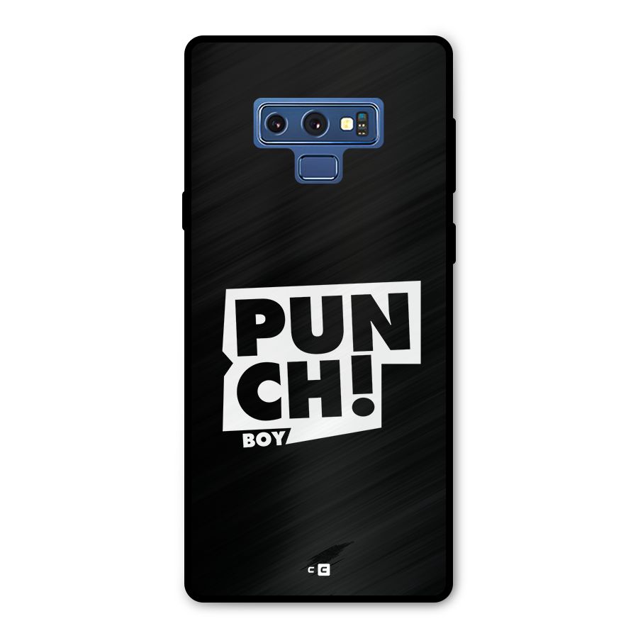 Punch Boy Metal Back Case for Galaxy Note 9