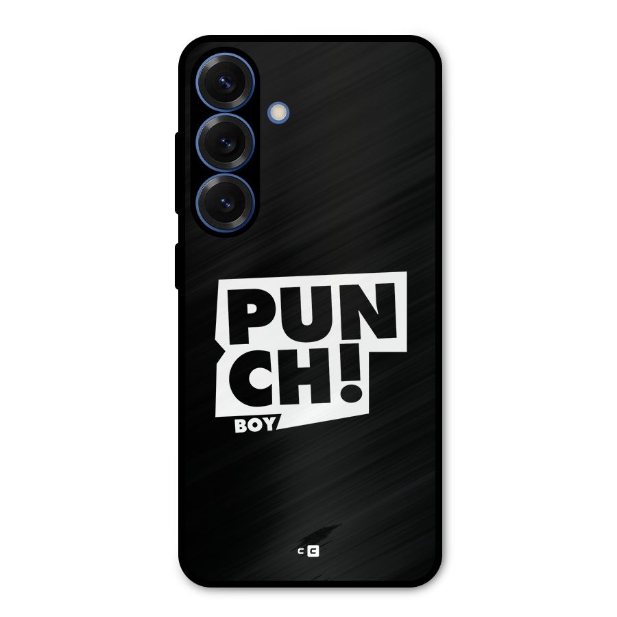 Punch Boy Metal Back Case for Galaxy S25