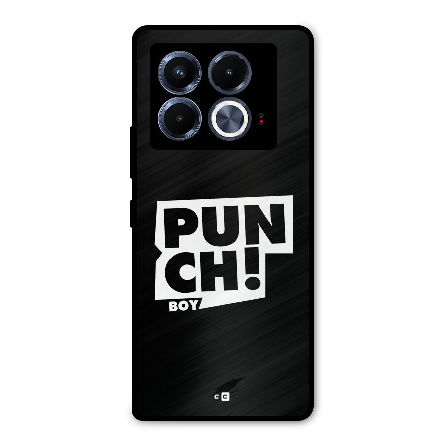Punch Boy Metal Back Case for Infinix Note 40 5G