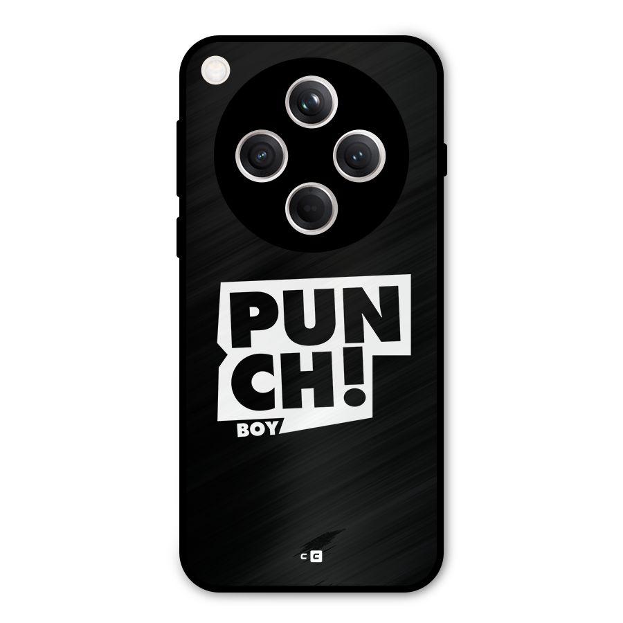 Punch Boy Metal Back Case for Oppo Find X8