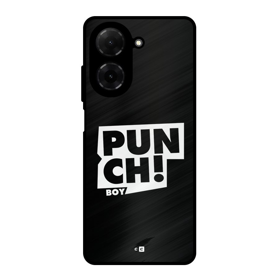 Punch Boy Metal Back Case for Redmi A5 4G