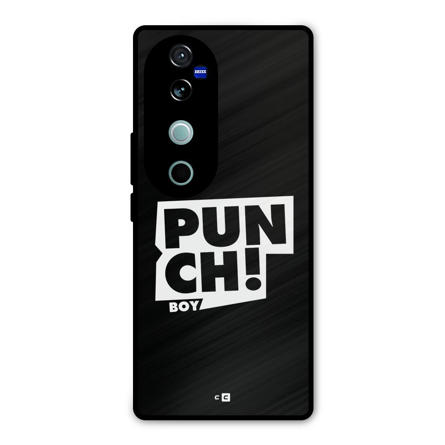 Punch Boy Metal Back Case for Vivo V40