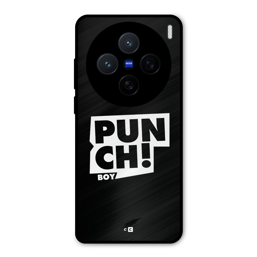 Punch Boy Metal Back Case for Vivo X200