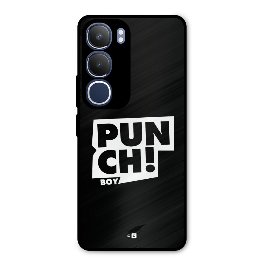 Punch Boy Metal Back Case for Vivo Y29