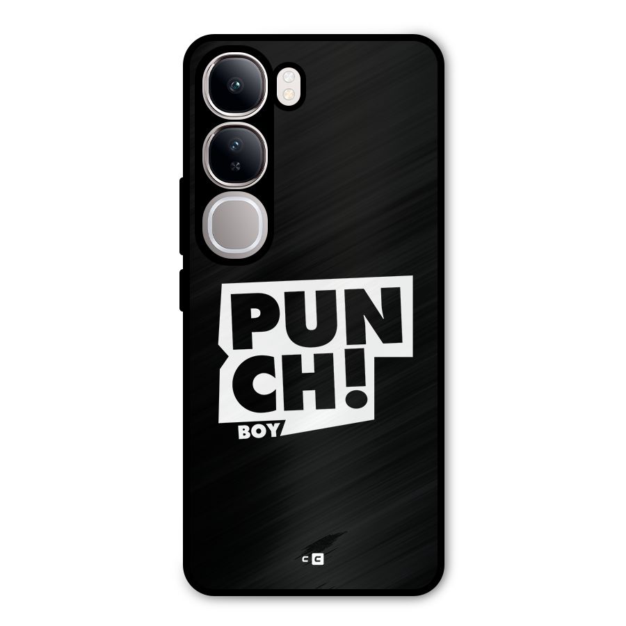 Punch Boy Metal Back Case for Vivo Y300