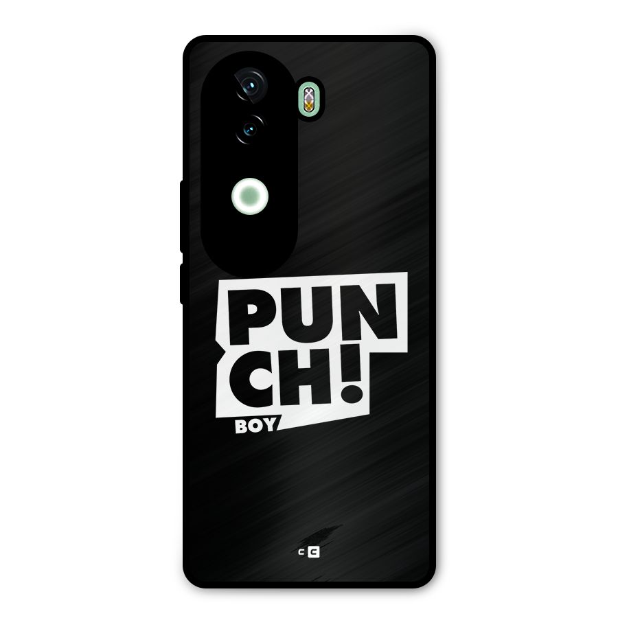 Punch Boy Metal Back Case for iQOO Z9s