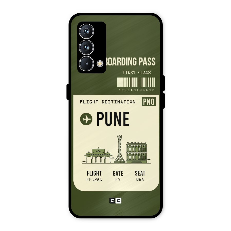 Pune Boarding Pass Metal Back Case for Realme GT Master Edition