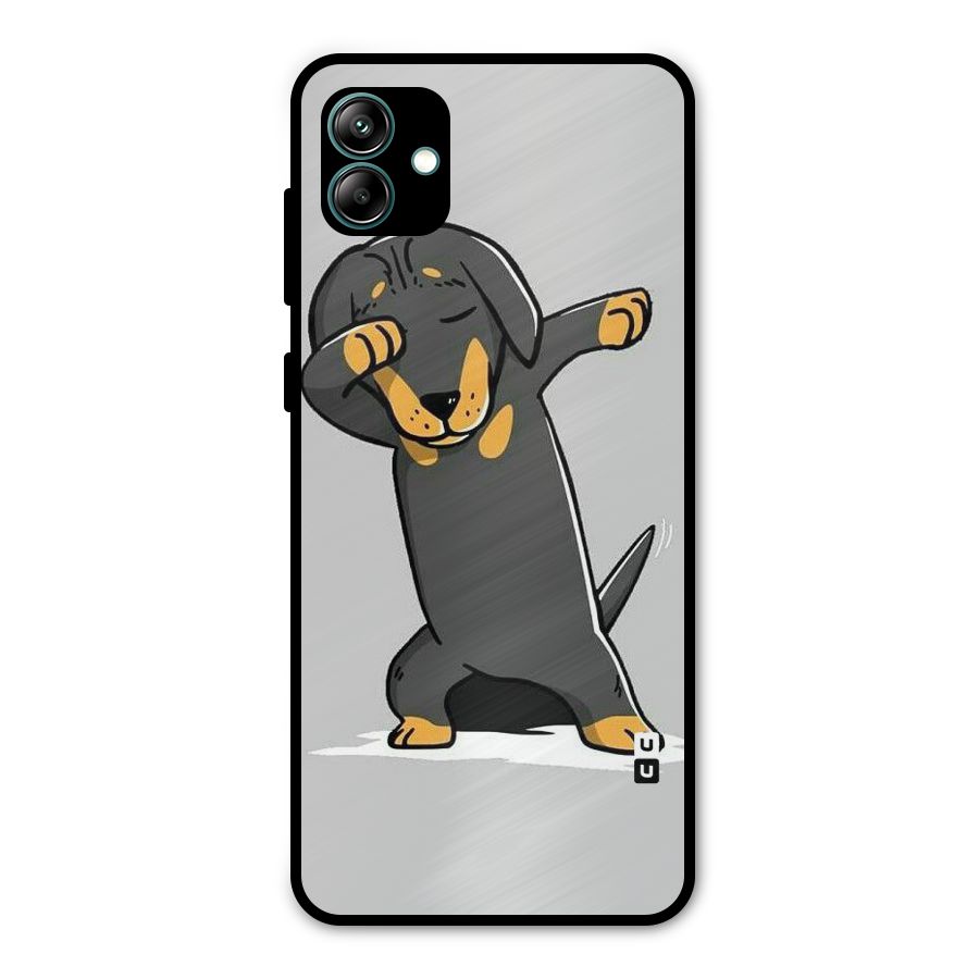 Puppy Dab Metal Back Case for Galaxy A04