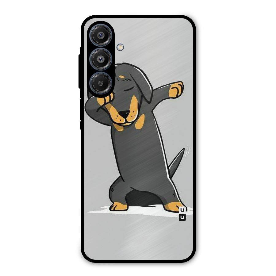 Puppy Dab Metal Back Case for Galaxy A16 5G