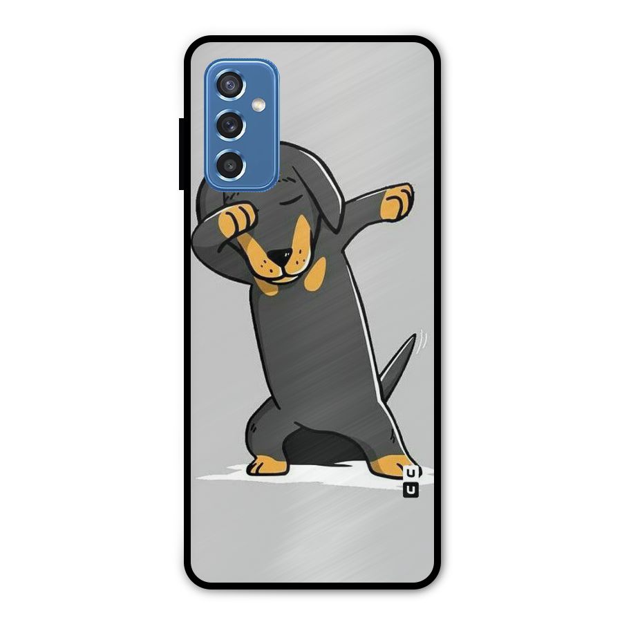 Puppy Dab Metal Back Case for Galaxy M52 5G