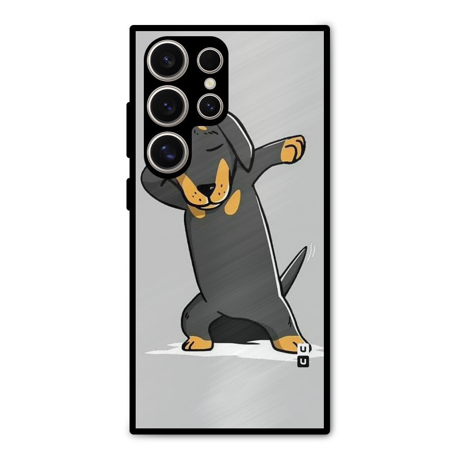 Puppy Dab Metal Back Case for Galaxy S24 Ultra