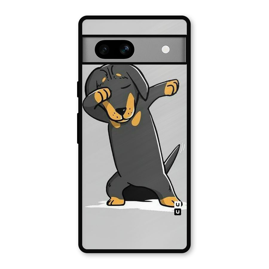 Puppy Dab Metal Back Case for Google Pixel 7a