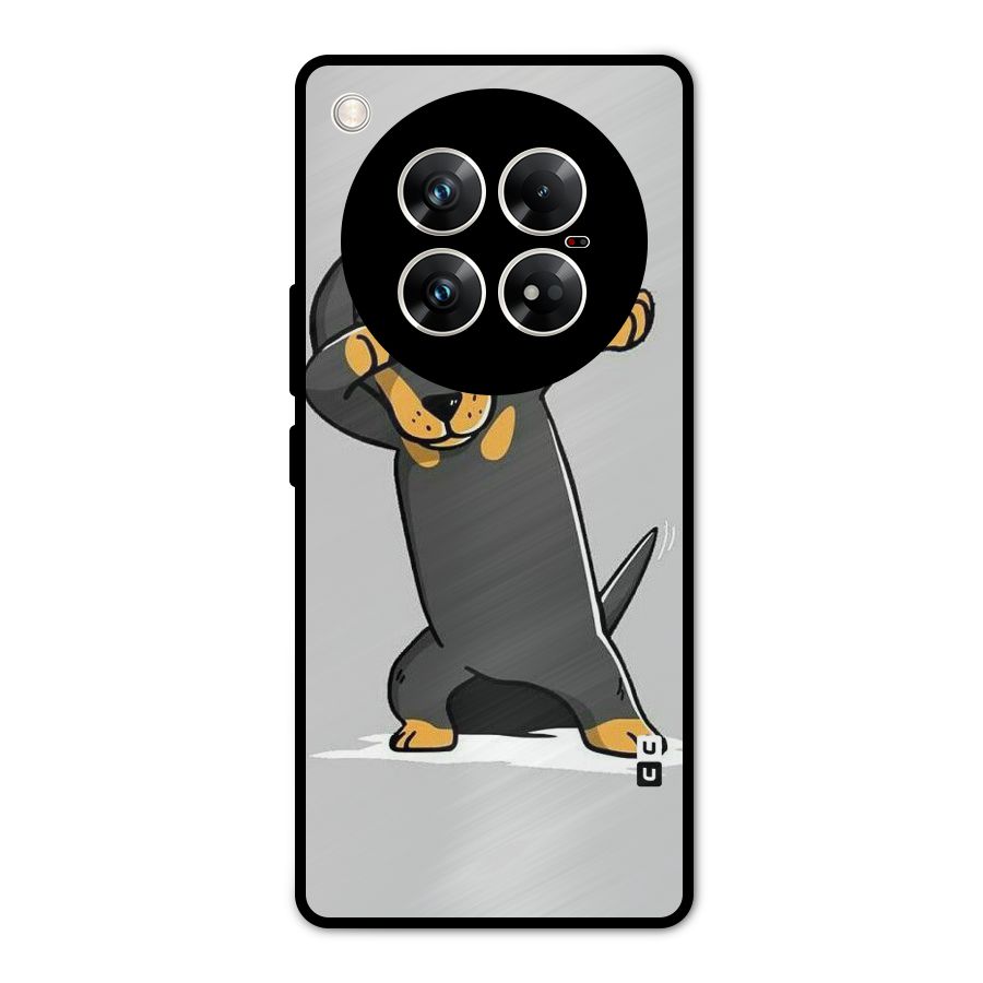 Puppy Dab Metal Back Case for Infinix Zero 40 5G