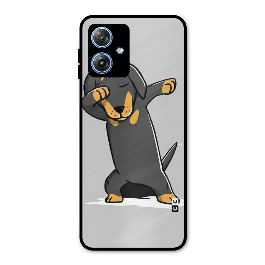Puppy Dab Metal Back Case for Moto G54