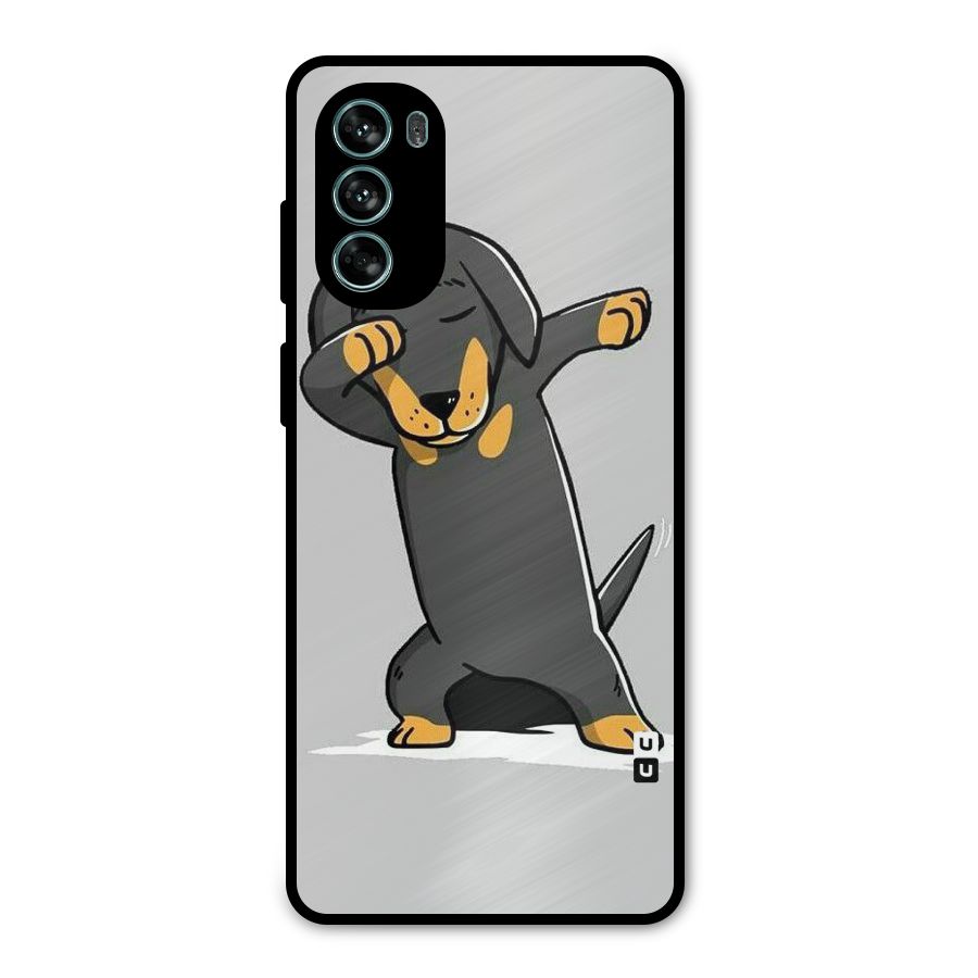 Puppy Dab Metal Back Case for Moto G62