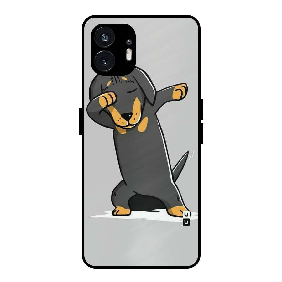 Puppy Dab Metal Back Case for Nothing Phone 2