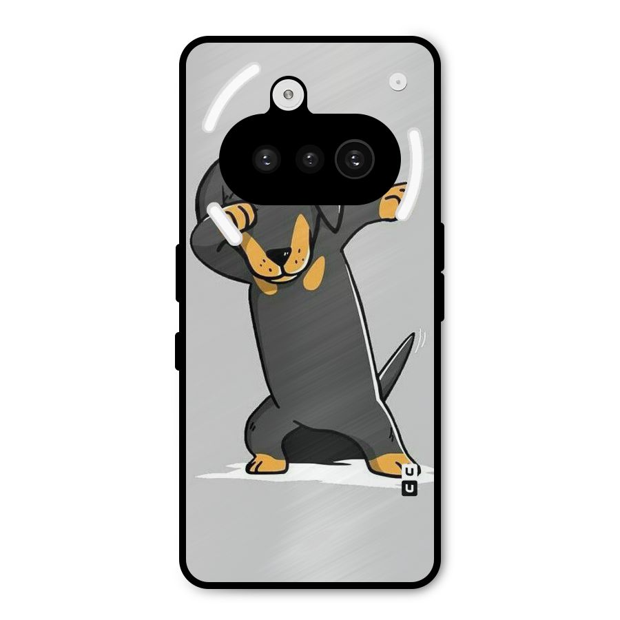 Puppy Dab Metal Back Case for Nothing Phone 3a