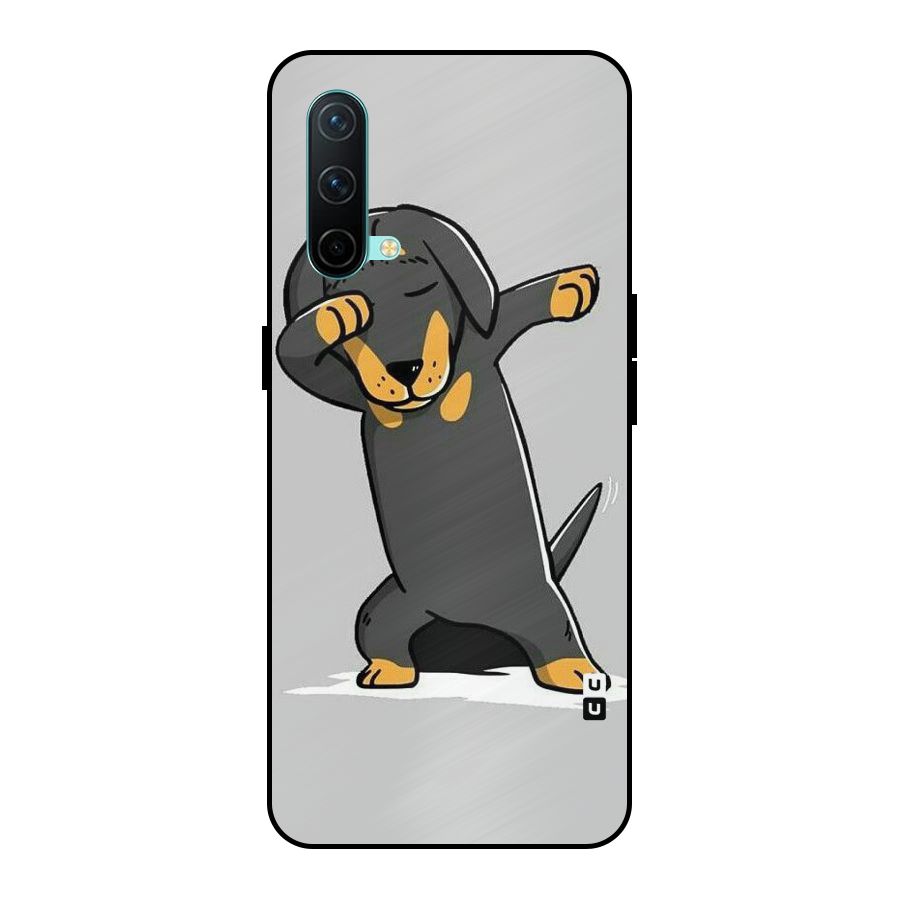 Puppy Dab Metal Back Case for OnePlus Nord CE 5G