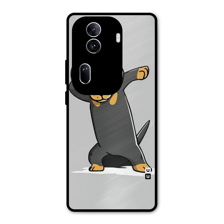 Puppy Dab Metal Back Case for Oppo Reno11 Pro 5G