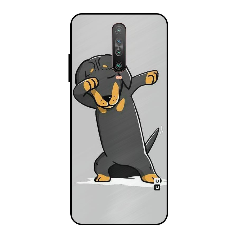 Puppy Dab Metal Back Case for Poco X2