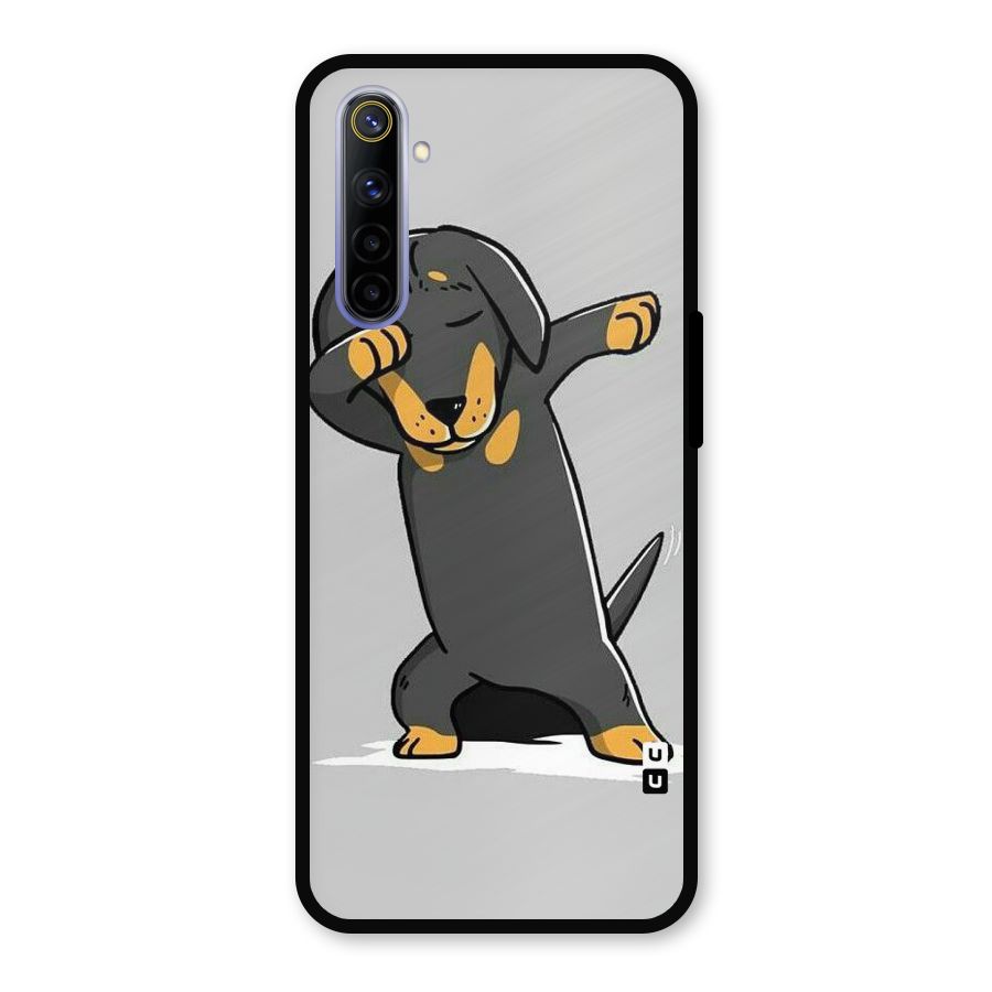 Puppy Dab Metal Back Case for Realme 6