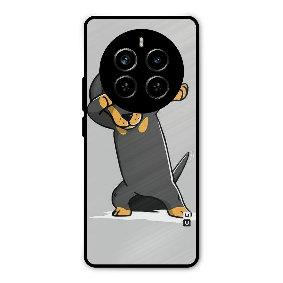 Puppy Dab Metal Back Case for Realme P1 Pro