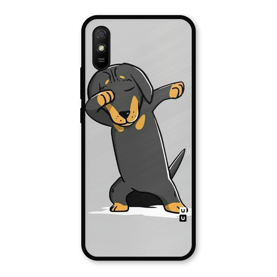 Puppy Dab Metal Back Case for Redmi 9i