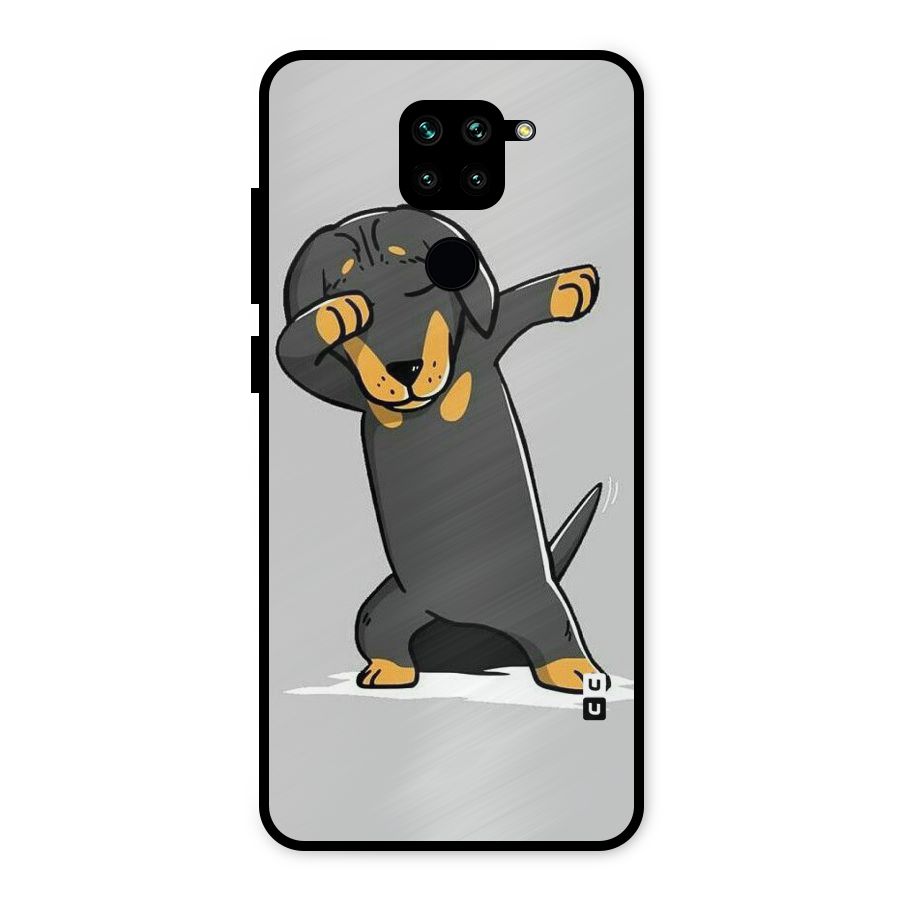 Puppy Dab Metal Back Case for Redmi Note 9
