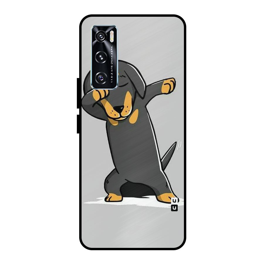 Puppy Dab Metal Back Case for Vivo V20 SE