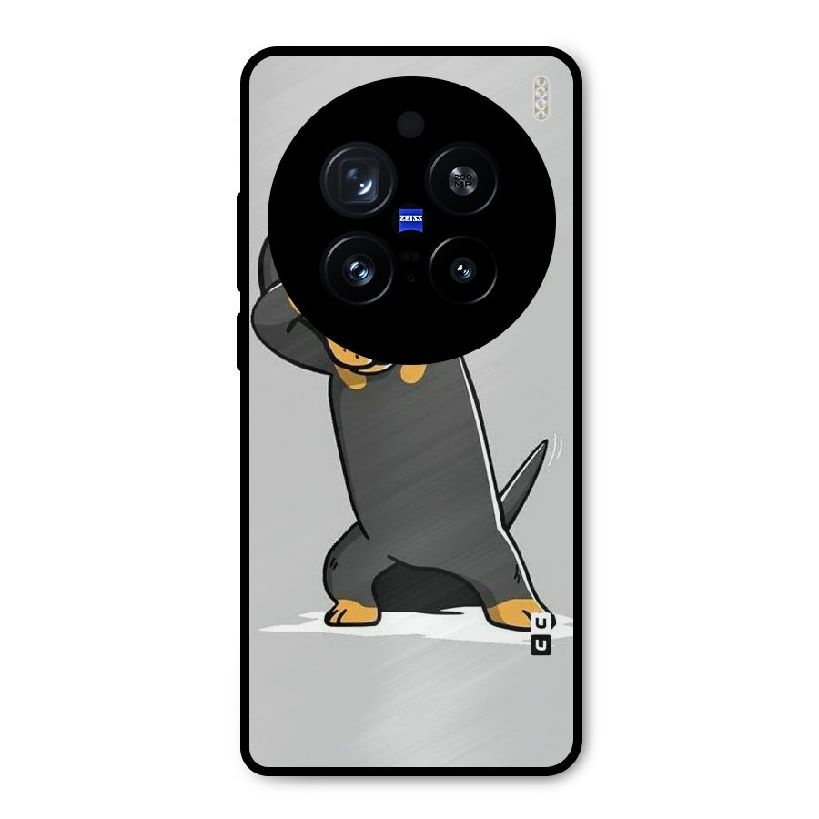 Puppy Dab Metal Back Case for Vivo X200 Pro